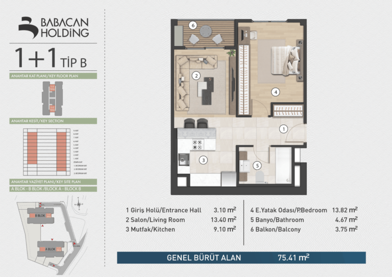 پیش فروش یک خوابه در استانبول